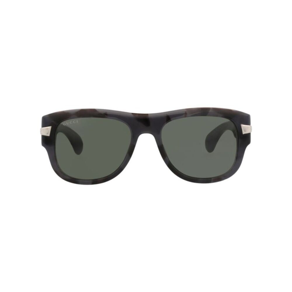 Gucci Square-Frame Recycled Acetate Sunglasses Grey Mens